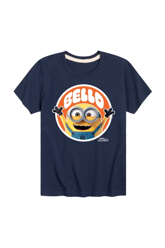 Minions - Hello Bello - Toddler & Youth Short Sleeve Graphic T-Shirt