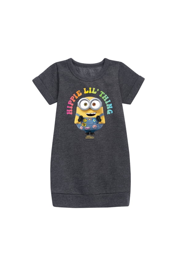 Minions - Hippie Lil' Thing - Toddler & Youth Girls Fleece Dress