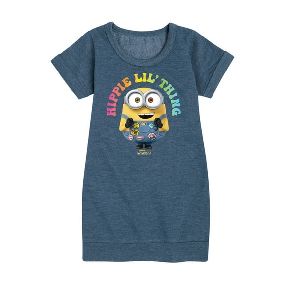 Despicable Me Minions - Hippie Lil' Thing - Toddler & Youth Girls Fleece Dress