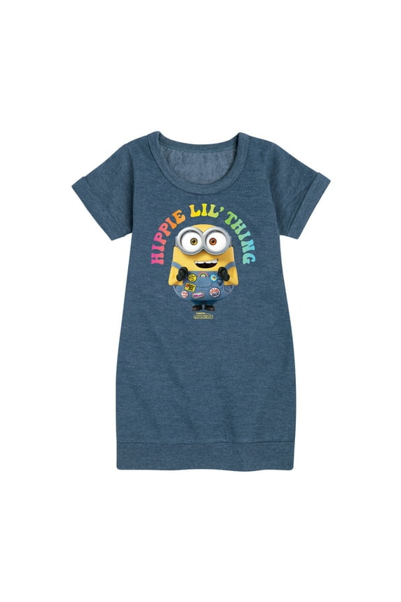 Minions - Hippie Lil' Thing - Toddler & Youth Girls Fleece Dress
