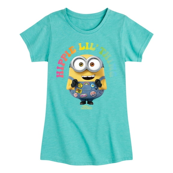 Despicable Me Minions - Hippie Lil' Thing - Toddler & Youth Girls Short Sleeve Graphic T-Shirt
