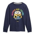 thumbnail image 1 of Despicable Me Minions - Hippie Lil' Thing - Toddler & Youth Long Sleeve Graphic T-Shirt, 1 of 5