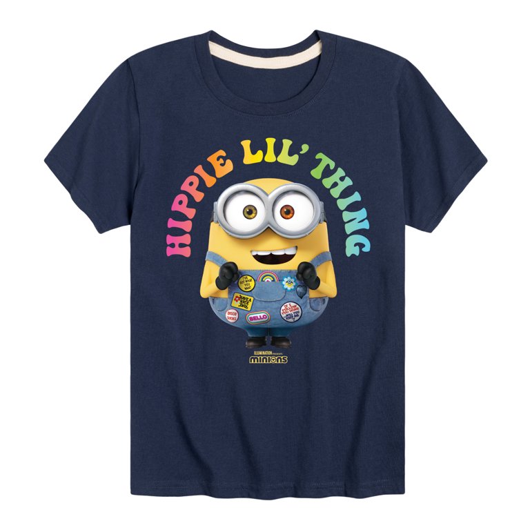 Despicable Me Minions - Hippie Lil' Thing - Toddler & Youth Short Sleeve  Graphic T-Shirt