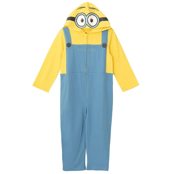 Despicable Me Minions Little Boys Zip Up Costume Coverall Toddler to Big Kid