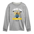 thumbnail image 1 of Despicable Me Minions - Living The Good Life - Toddler & Youth Long Sleeve Graphic T-Shirt, 1 of 5