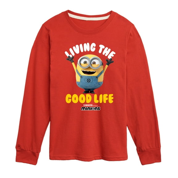 Despicable Me Minions - Living The Good Life - Toddler & Youth Long Sleeve Graphic T-Shirt