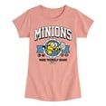 thumbnail image 1 of Despicable Me Minions - Make Yourself Heard - Toddler & Youth Girls Short Sleeve T-Shirt, 1 of 5