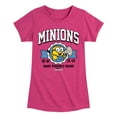 thumbnail image 1 of Despicable Me Minions - Make Yourself Heard - Toddler & Youth Girls Short Sleeve T-Shirt, 1 of 5