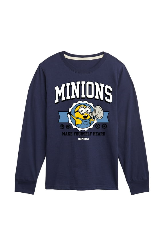 Minions - Make Yourself Heard - Toddler & Youth Long Sleeve Graphic T-Shirt