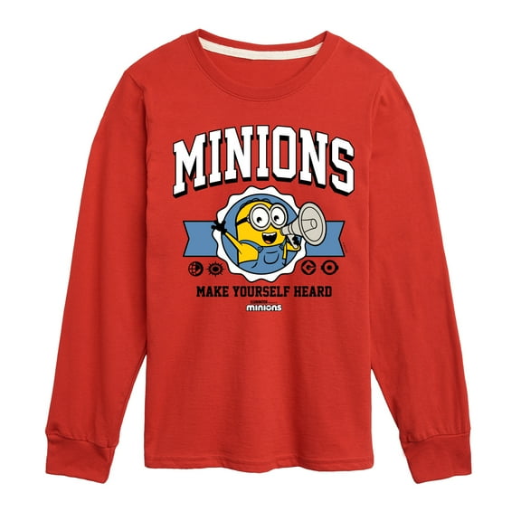Despicable Me Minions - Make Yourself Heard - Toddler & Youth Long Sleeve Graphic T-Shirt