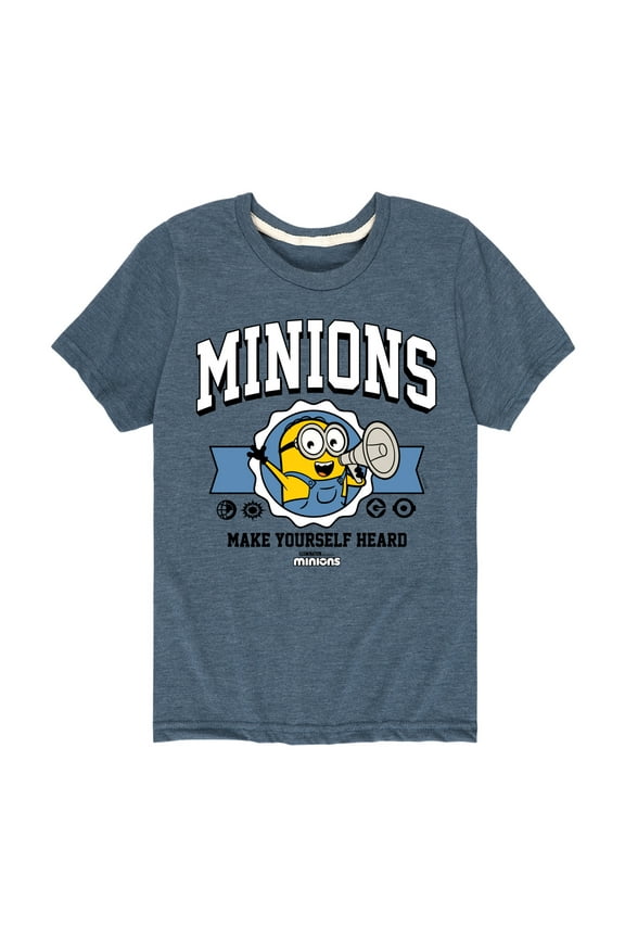 Minions - Make Yourself Heard - Toddler & Youth Short Sleeve Graphic T-Shirt