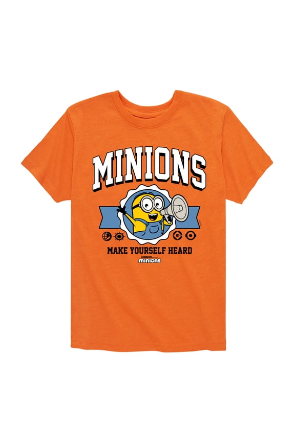 Minions - Make Yourself Heard - Toddler & Youth Short Sleeve Graphic T-Shirt