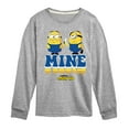 thumbnail image 1 of Despicable Me Minions - Mine Mine Mine - Toddler & Youth Long Sleeve Graphic T-Shirt, 1 of 5