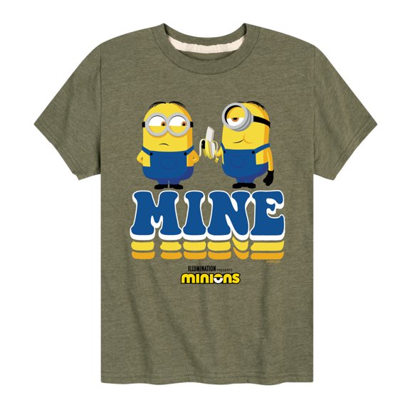 Despicable Me Minions - Mine Mine Mine - Toddler & Youth Short Sleeve Graphic T-Shirt