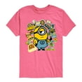thumbnail image 1 of Despicable Me Minions - Minion & Banana Stickers - Toddler & Youth Short Sleeve Graphic T-Shirt, 1 of 4