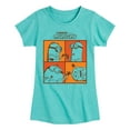 thumbnail image 1 of Despicable Me Minions - Minions Grid - Toddler & Youth Girls Short Sleeve Graphic T-Shirt, 1 of 5