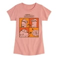 thumbnail image 1 of Despicable Me Minions - Minions Grid - Toddler & Youth Girls Short Sleeve Graphic T-Shirt, 1 of 5