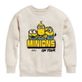 thumbnail image 1 of Despicable Me Minions - Minions On Tour Boys' Graphic Long Sleeve Fleece Sweatshirt, 1 of 5