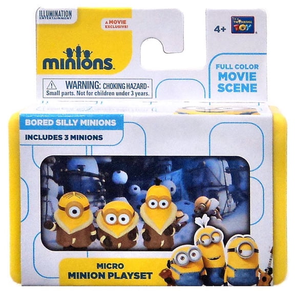 Despicable Me Minions Movie Bored Silly Minions Micro Playset