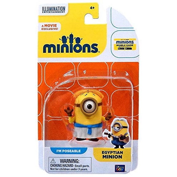 Despicable Me Minions Movie Egyptian Minion 2 Action FIgure