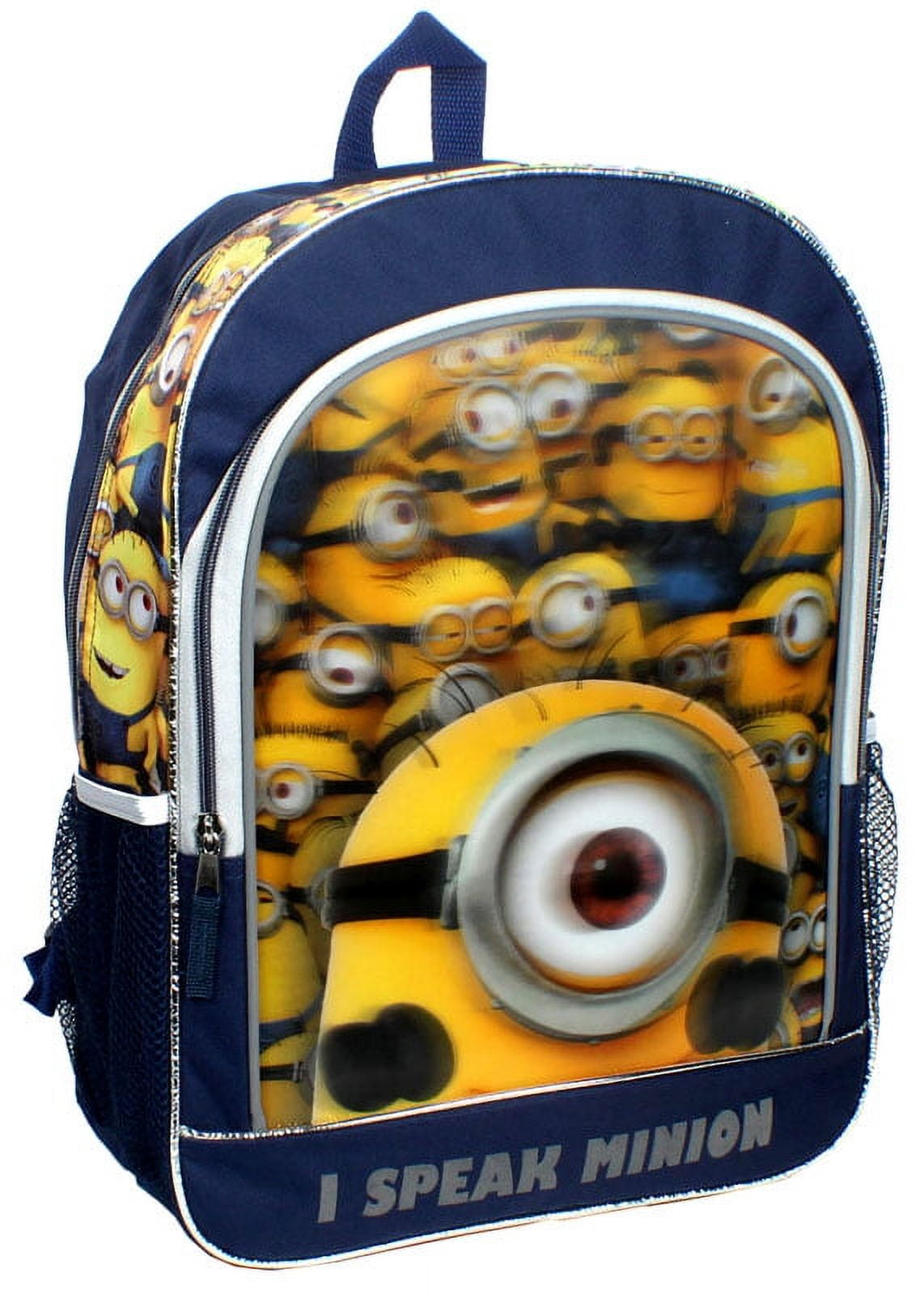 Despicable Me Minions Movie I Speak Minion Backpack