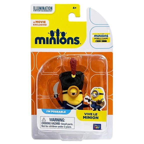 Despicable Me Minions Movie Vive Le Minion Action Figure