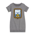 thumbnail image 1 of Despicable Me Minions - Not Today - Toddler & Youth Girls Fleece Dress, 1 of 5