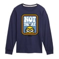 thumbnail image 1 of Despicable Me Minions - Not Today - Toddler & Youth Long Sleeve Graphic T-Shirt, 1 of 5