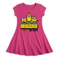 thumbnail image 1 of Despicable Me Minions - Minions On Tour - Toddler & Youth Girls Fit & Flare Dress, 1 of 4