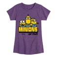 thumbnail image 1 of Despicable Me Minions - On Tour - Toddler & Youth Girls Short Sleeve Graphic T-Shirt, 1 of 5