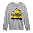 thumbnail image 1 of Despicable Me Minions - On Tour - Toddler & Youth Long Sleeve Graphic T-Shirt, 1 of 5
