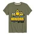 thumbnail image 1 of Despicable Me Minions - On Tour - Toddler & Youth Short Sleeve Graphic T-Shirt, 1 of 5