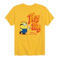 thumbnail image 1 of Despicable Me Minions - Only Here For The Eats - Toddler & Youth Short Sleeve Graphic T-Shirt, 1 of 5