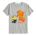 thumbnail image 1 of Despicable Me Minions - Only Here For The Eats - Toddler & Youth Short Sleeve Graphic T-Shirt, 1 of 5