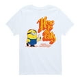 thumbnail image 1 of Despicable Me Minions - Only Here For The Eats - Toddler & Youth Short Sleeve Graphic T-Shirt, 1 of 5