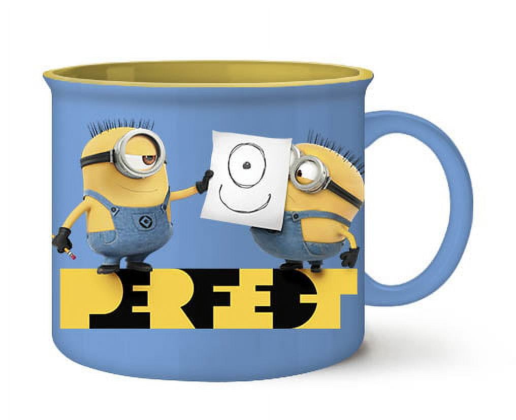 Despicable Me Minions Perfect Doodle 20 Ounce Ceramic Camper Mug