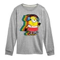 thumbnail image 1 of Despicable Me Minions - Retro Rainbow Skater - Toddler & Youth Long Sleeve Graphic T-Shirt, 1 of 5