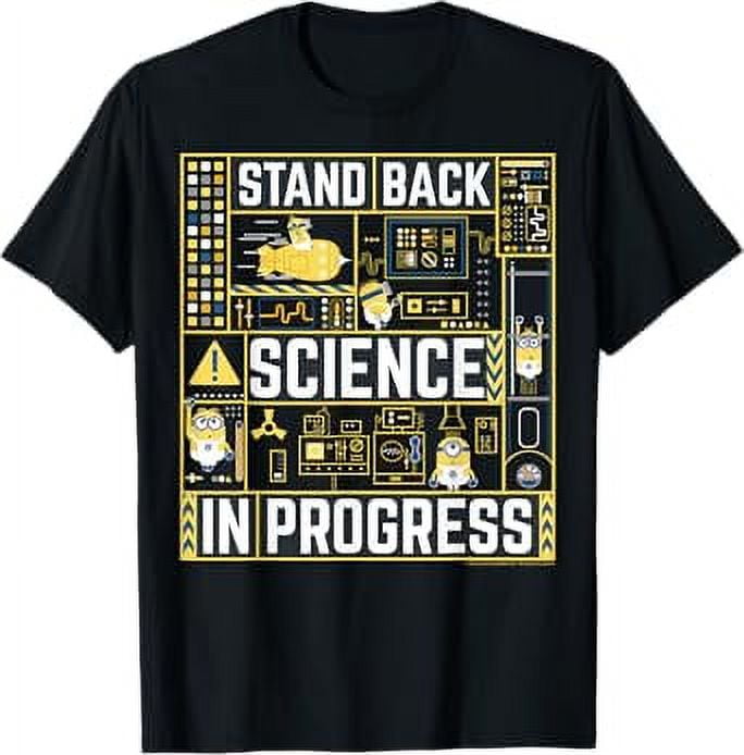 Despicable Me Minions Stand Back Science In Progress T-Shirt - Walmart.com