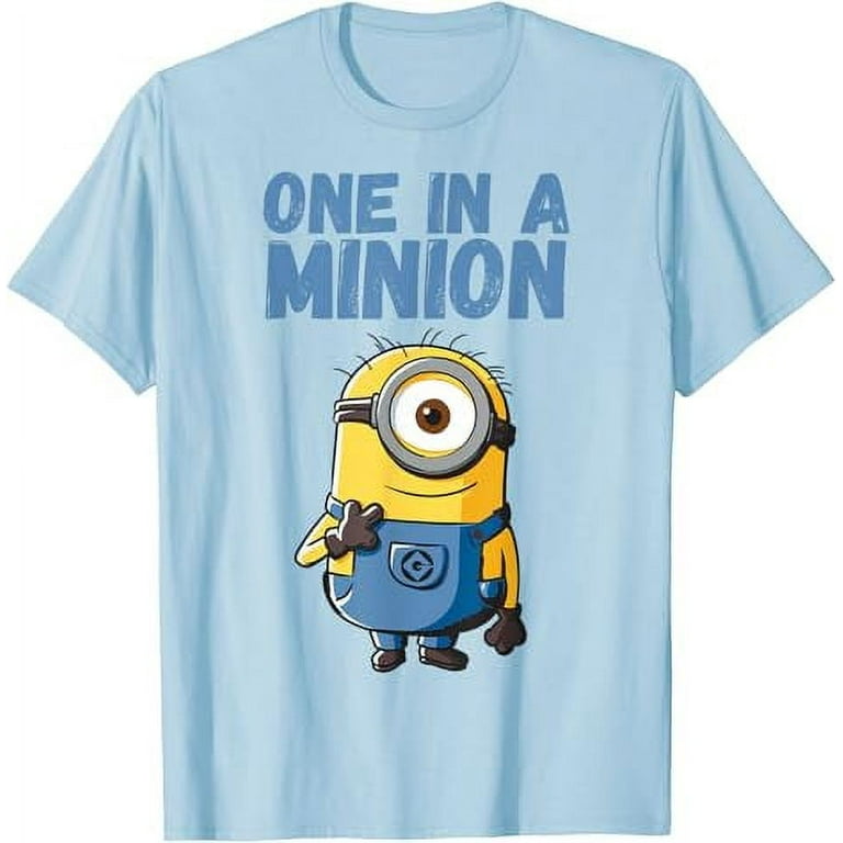 Despicable Me Minions Stuart One In A Minion Graphic T-Shirt Despicable Me Minions Stuart One In A Minion Graphic T-Shirt