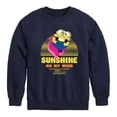 thumbnail image 1 of Despicable Me Minions - Sunshine On My Mind  - Toddler & Youth Crewneck Fleece Sweatshirt, 1 of 5