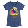 thumbnail image 1 of Despicable Me Minions - Sunshine On My Mind - Toddler & Youth Girls Short Sleeve Graphic T-Shirt, 1 of 5