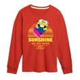 thumbnail image 1 of Despicable Me Minions - Sunshine On My Mind - Toddler & Youth Long Sleeve Graphic T-Shirt, 1 of 5