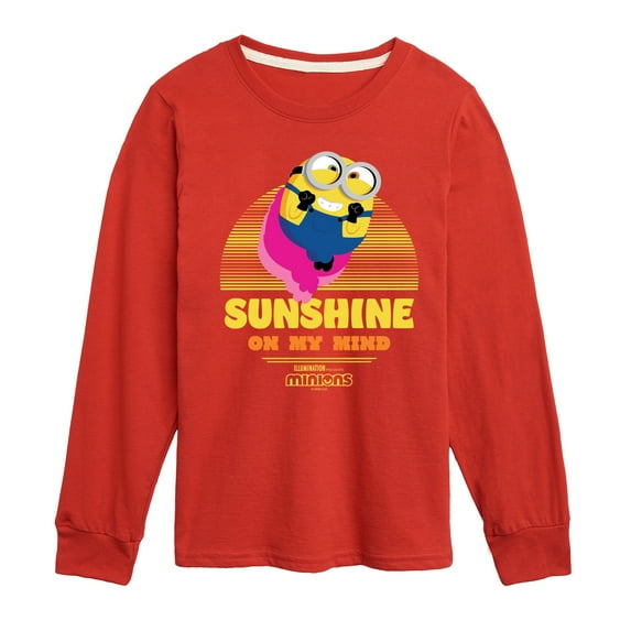 Despicable Me Minions - Sunshine On My Mind - Toddler & Youth Long Sleeve Graphic T-Shirt
