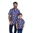 thumbnail image 1 of Despicable Me Minions Toddler Boys Matching Family Hawaiian Button Down Shirt Toddler to Big Kid, 1 of 5