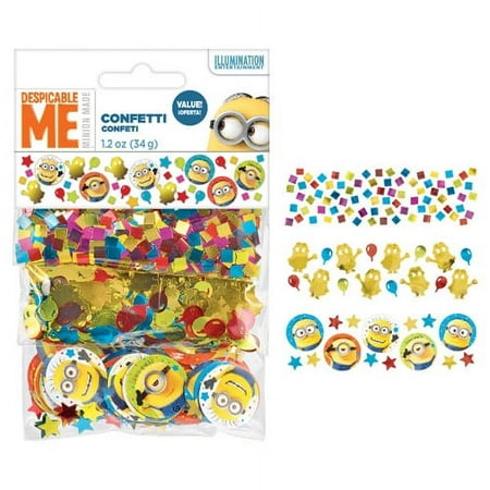 Despicable Me 'Minion Fun' Confetti Value Pack (3 types)