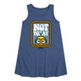 thumbnail image 1 of Despicable Me Minions - Not Today Minion - Toddler & Youth Girls A-line Dress, 1 of 5