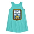 thumbnail image 1 of Despicable Me Minions - Not Today Minion - Toddler & Youth Girls A-line Dress, 1 of 4