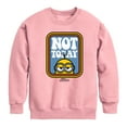thumbnail image 1 of Despicable Me Minions - Not Today - Toddler & Youth Crewneck Fleece Sweatshirt, 1 of 4