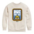 thumbnail image 1 of Despicable Me Minions - Not Today - Toddler & Youth Crewneck Fleece Sweatshirt, 1 of 5