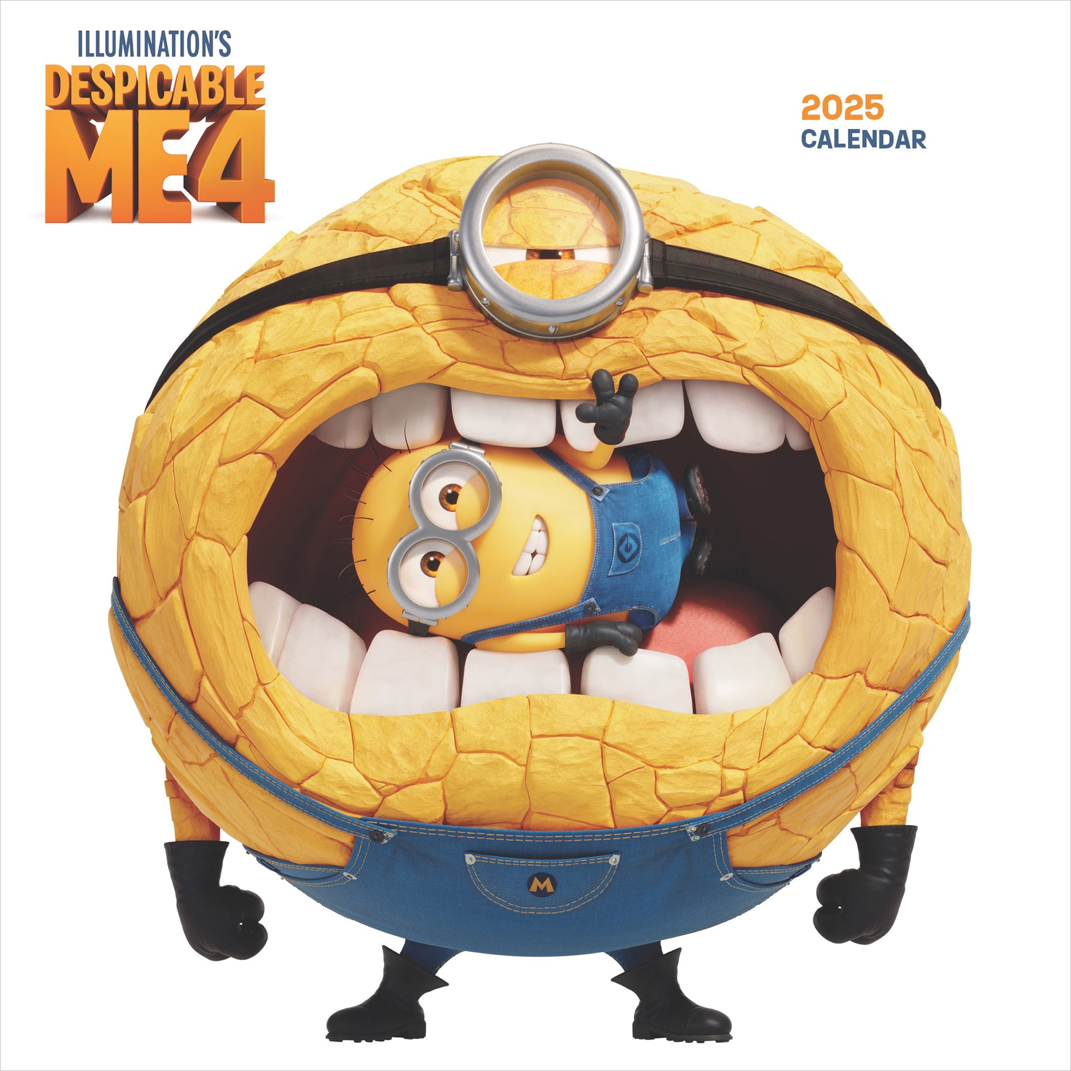 Despicable Me OFFICIAL | 2025 7x14" (Hanging) Mini Wall Calendar | Cal Ink